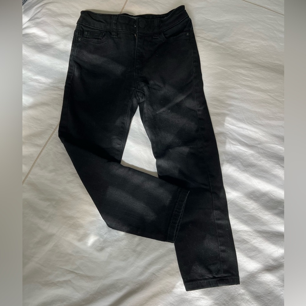 DL1961 Girl’s Chloe Skinny Jeans - Black - size 5